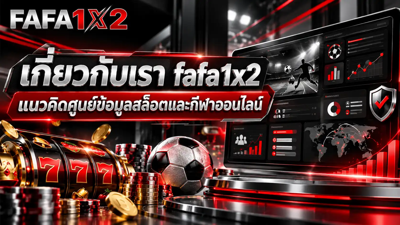 เกี่ยวกับเรา fafa1x2 แนวคิด 1X2 Choice Matrix แยกสล็อต คาสิโน กีฬา โปรโมชั่น และข้อมูลบัญชี